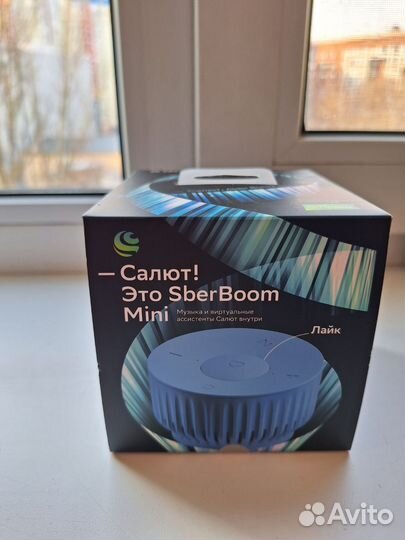 Умная колонка сбер бум мини