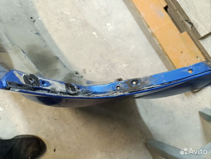 Бампер задний chevrolet lacetti хэтчбек