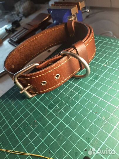 Ошейник из кожи