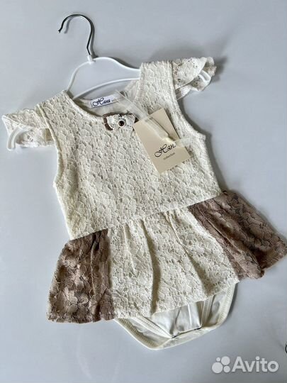 Платье боди для девочки новое