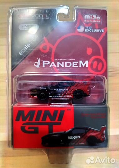 Mini Gt Toyota Supra Advan