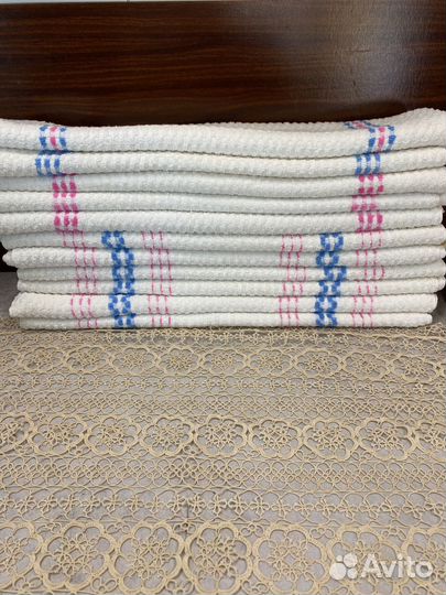 Полотенце махровое с бахромой СССР