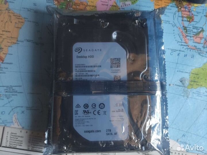 Жесткий диск 2тб
