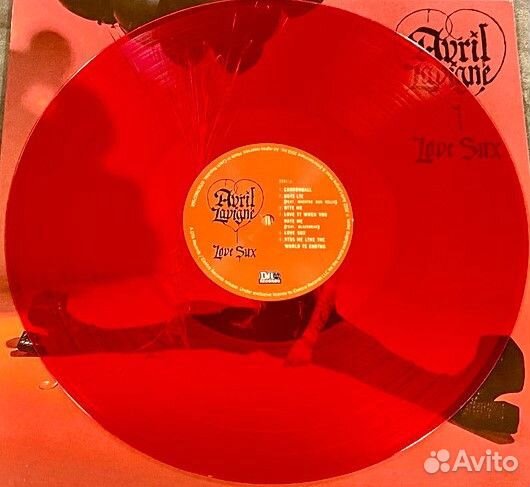 Avril lavigne - Love Sux LP цветной винил new