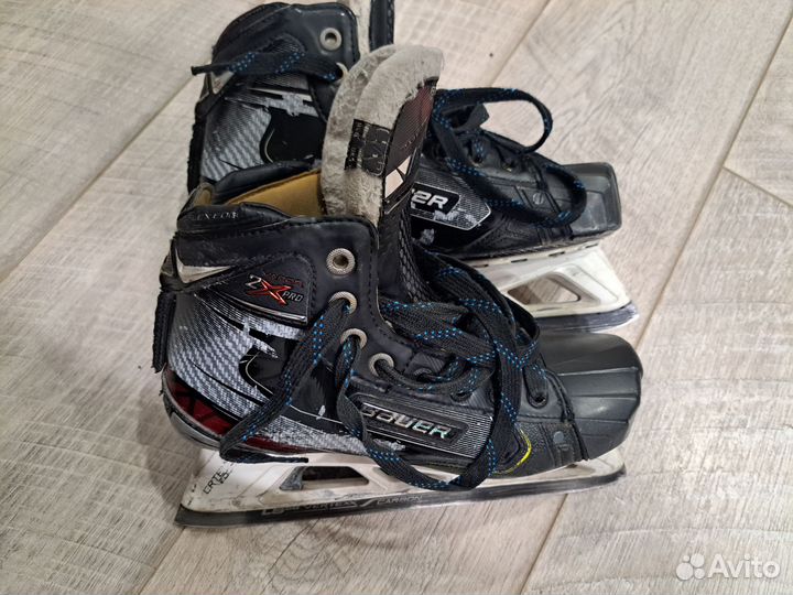 Хоккейные коньки bauer vapor 2x pro вратарские