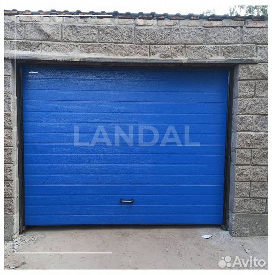 Гаражные секционные ворота