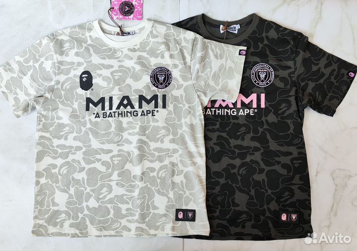 Футболка Bape х Inter Miami