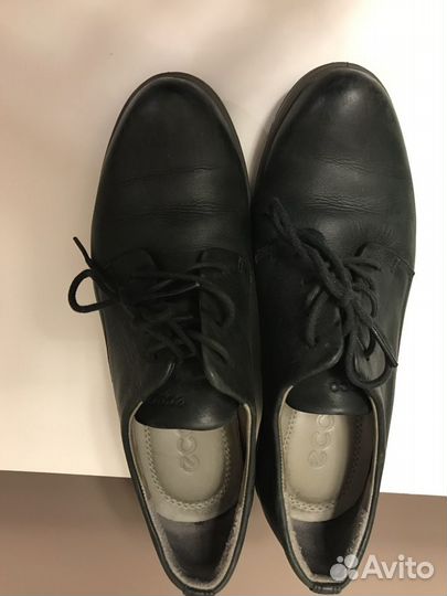 Закрытые туфли ecco на платформе 36 размер