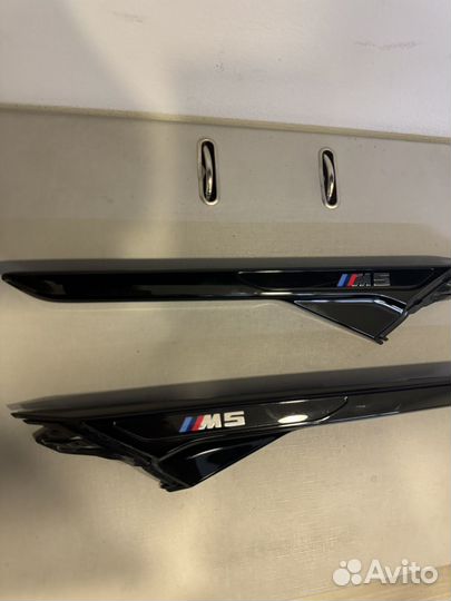 Bmw M5 f90 жабры на крылья