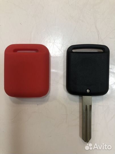 Ключ корпус для Ниссан (Nissan) с чехлом