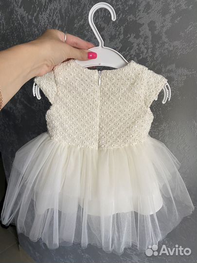 Платье для новорожденной девочки