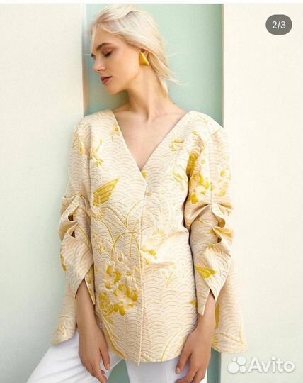 Желтый жакет трансформер Slavnaya store журавли