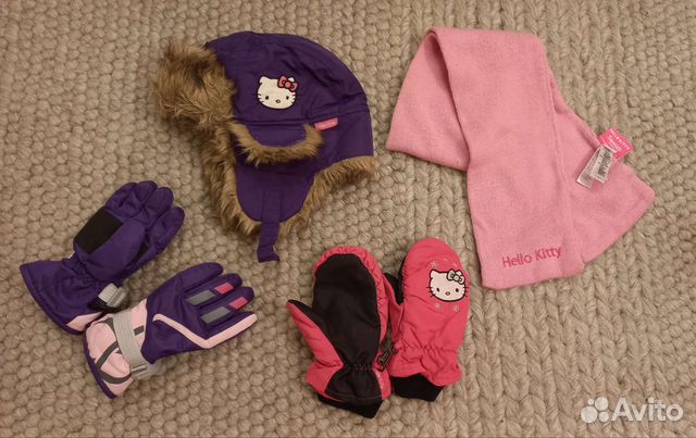 Шапка, шарф, перчатки, варежки