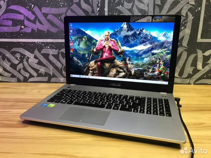 Игровой ноутбук Asus Geforce/Core-i7/SSD/Full-HD
