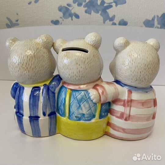 Копилка 3 медведя