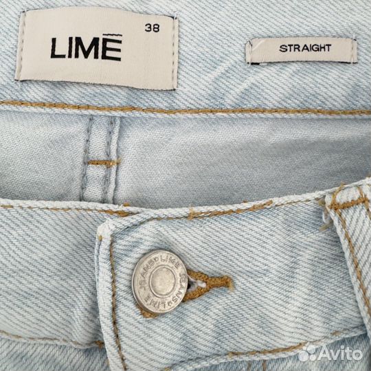 Светло-голубые джинсы Lime оригинал бу неделя