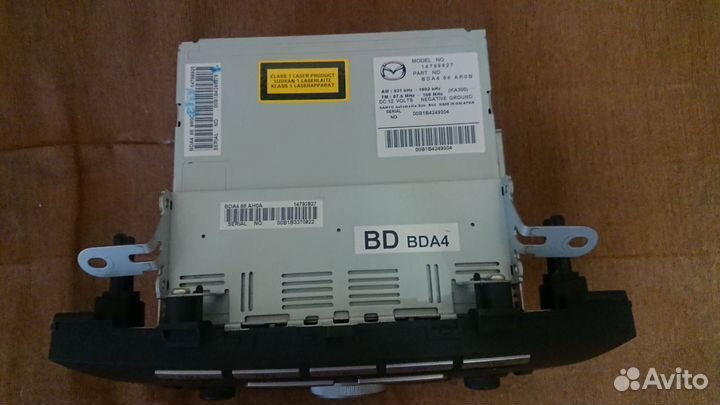 Автомагнитола mazda 3 bl