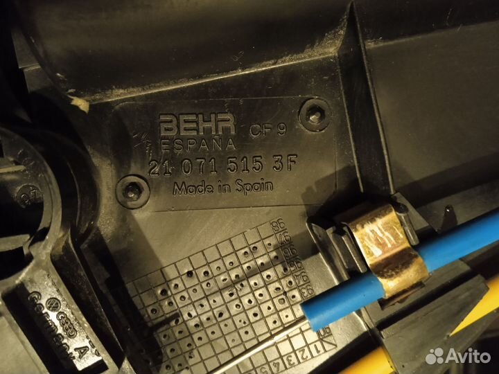 Корпус отопителя Seat Cordoba 1997года