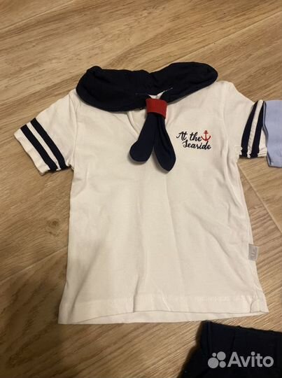 Поло и шорты для мальчика 74-80