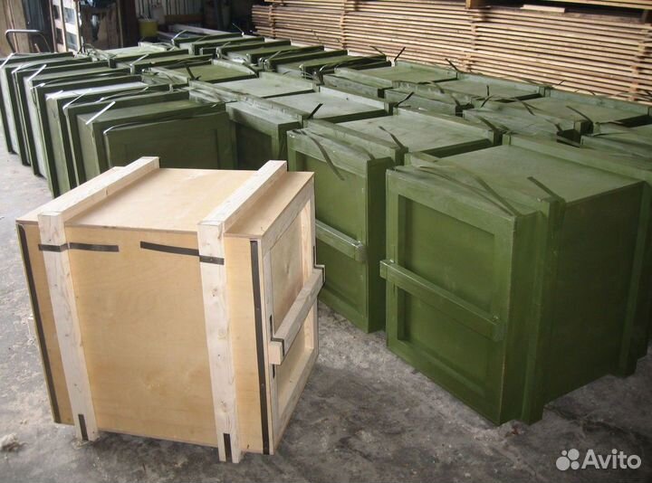 Ящик деревянный, транспортировочная тара