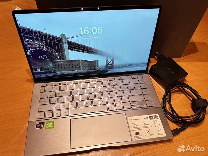 Ноутбук Asus zenbook 14