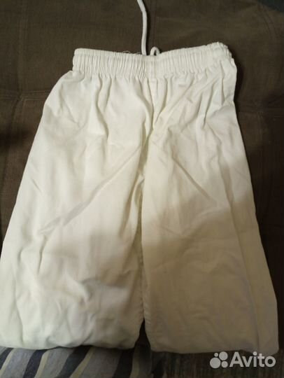 Штаны от кимоно 6-9 лет