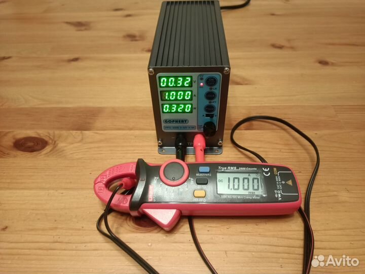 Фланцевый лабораторный источник 32В5А клеммы спере