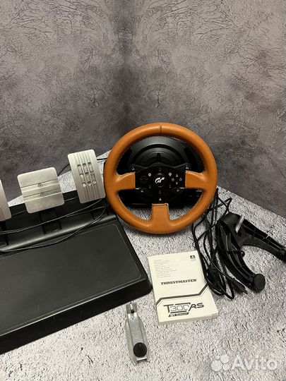 Игровой руль logitech driving force gt