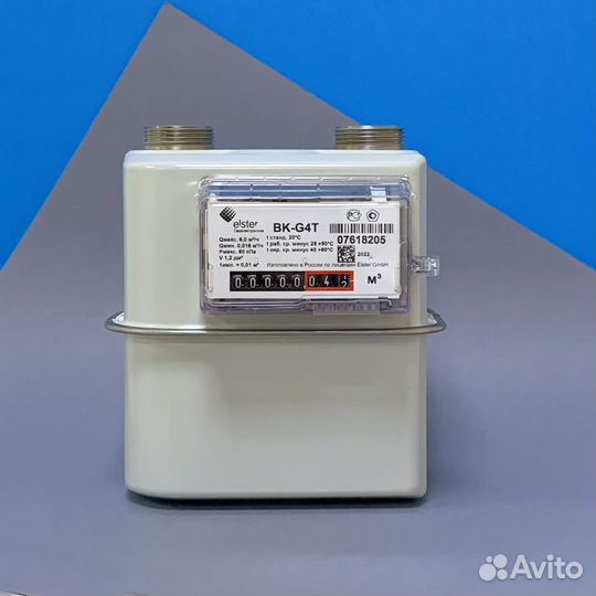 Счетчик газа BK-G4T (110) Elster Левый