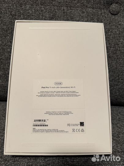 Apple iPad pro 11 2022 Space Grey 512 Gb