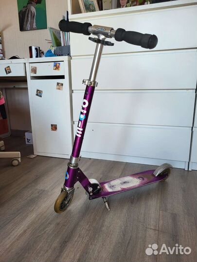 Самокат детский двухколесный бу