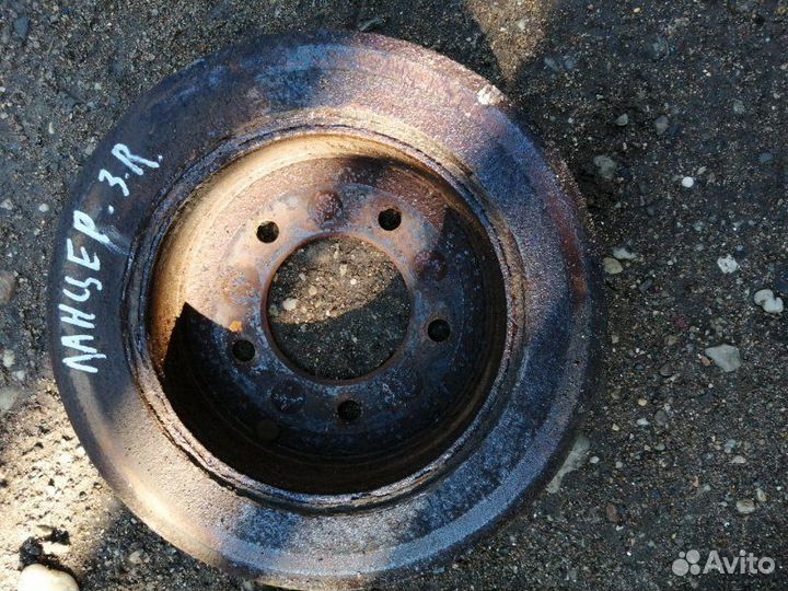 Тормозной диск задний Mitsubishi Lancer CY2A 4A91