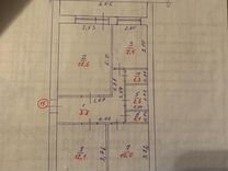 3-к. квартира, 60,9 м², 5/5 эт.