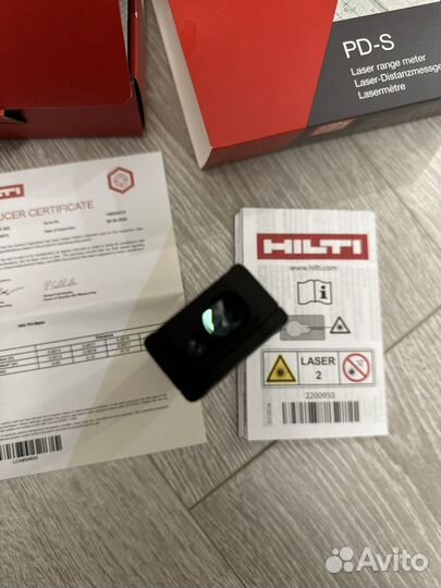 Лазерный дальномер hilti PD-S