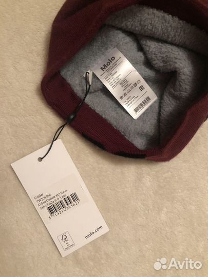 Новая шапка molo 5-9 лет