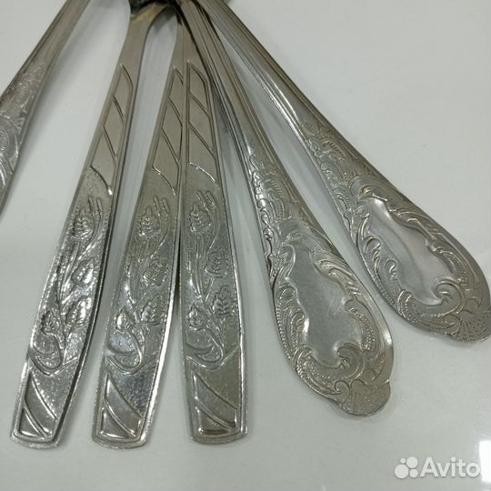 Ложки вилки нержавейка СССР новые