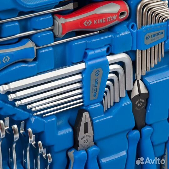 Набор инструментов, дюймовый, 87 предметов