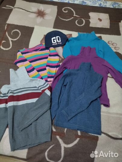 Вещи детские пакет рост до 116