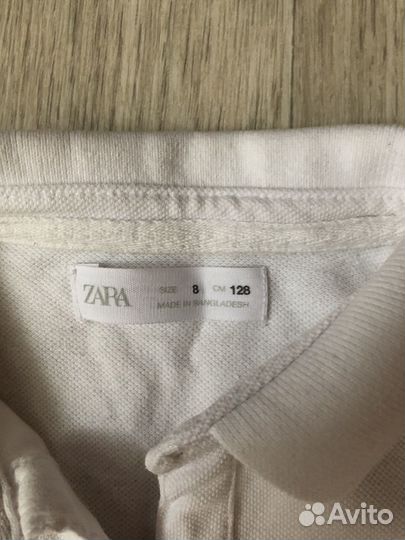 Рубашка школьная zara