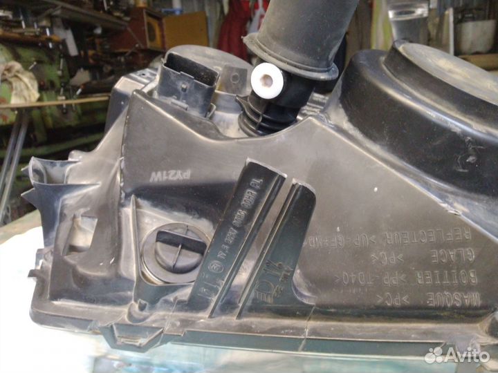 Фара левая renault duster