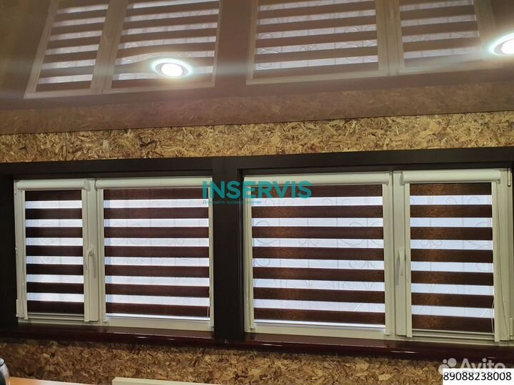 Шторы плиссе на пластиковые окна