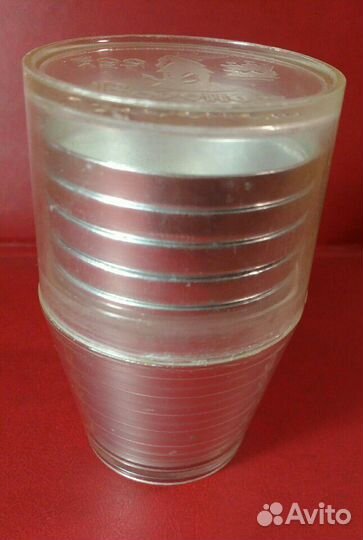 Набор стаканчиков СССР 1986 год 400 лет Воронеж