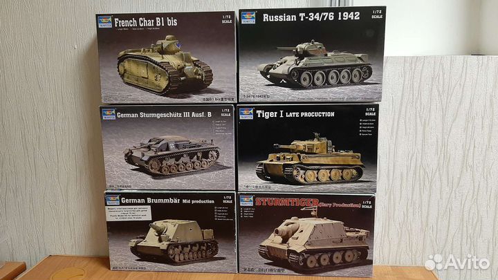 Сборные модели Trumpeter 1:72