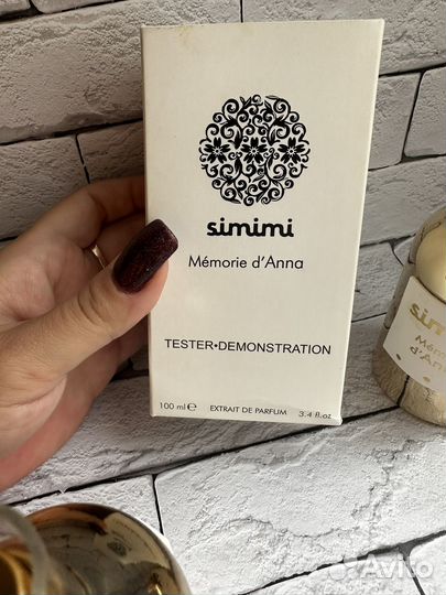 Memoire d'Anna Simimi тестер