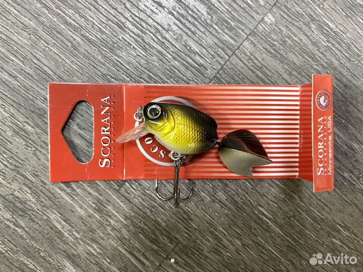 Воблер Scorana gold fish 40F