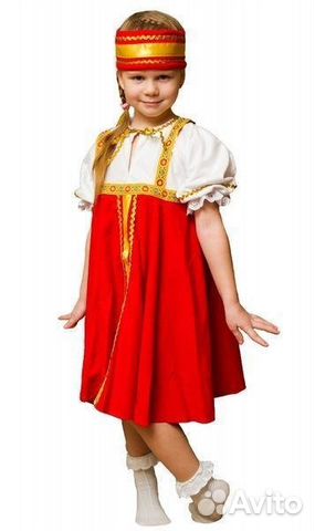 Русский народный сарафан 104 - 116