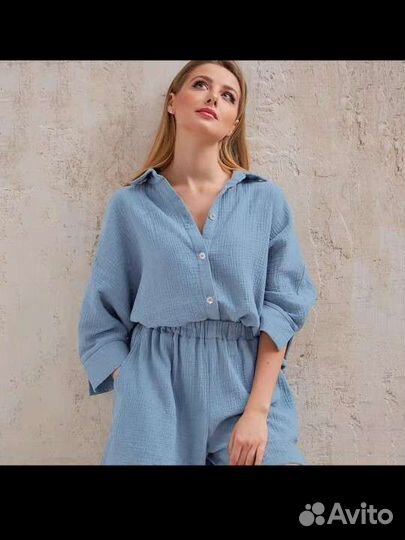 Женский комплект из муслина