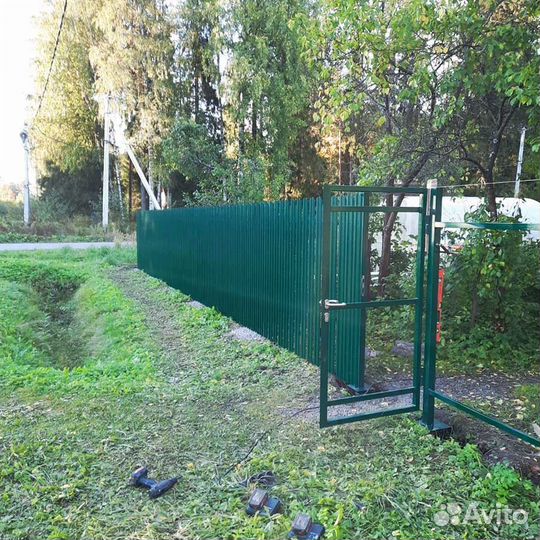 Распашные ворота