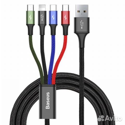 Зарядный кабель Baseus 3 в 1