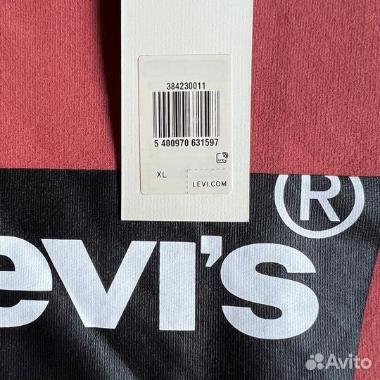 Оригинальная толстовка levi'S размера 2XL